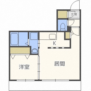 グランデルーシア手稲の間取り