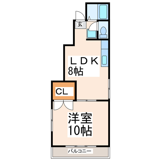 ロフティ米屋町の間取り