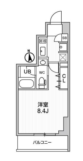 ALTERNA東池袋の間取り