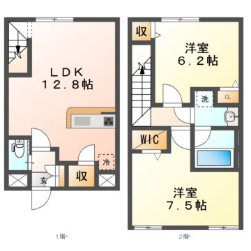 （仮称）運河通マンションの間取り