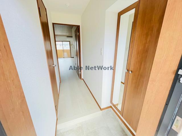 玄関　同型反転タイプ　現況優先