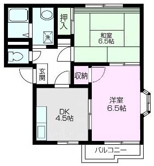 ラプラス・サカイ　Ｃ棟の間取り