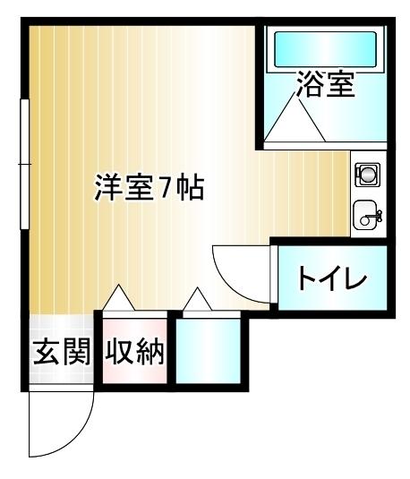 セゾン花水木の間取り