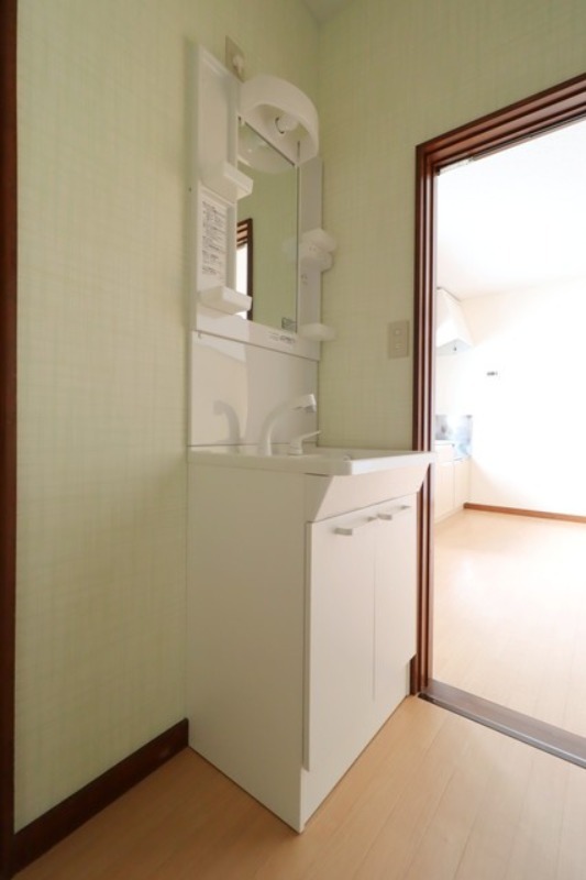 洗面設備　図面と現状に相違がある場合には現状を優先