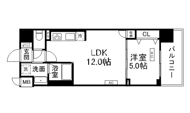 ベラジオ雅び京都三条通の間取り