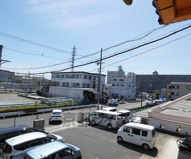 【京都市伏見区下鳥羽西芹川町のアパートの眺望】