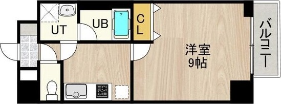 CITY SPIRE浜大津駅前の間取り