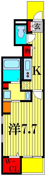 カンファーツリーハウスの間取り