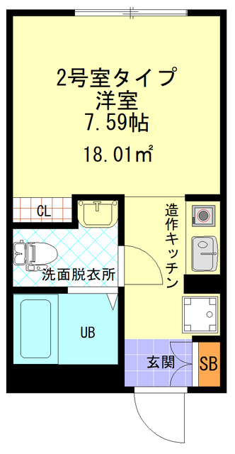 西谷4丁目新築アパート(仮)の間取り