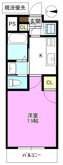 ダイアパレス長野中央の間取り