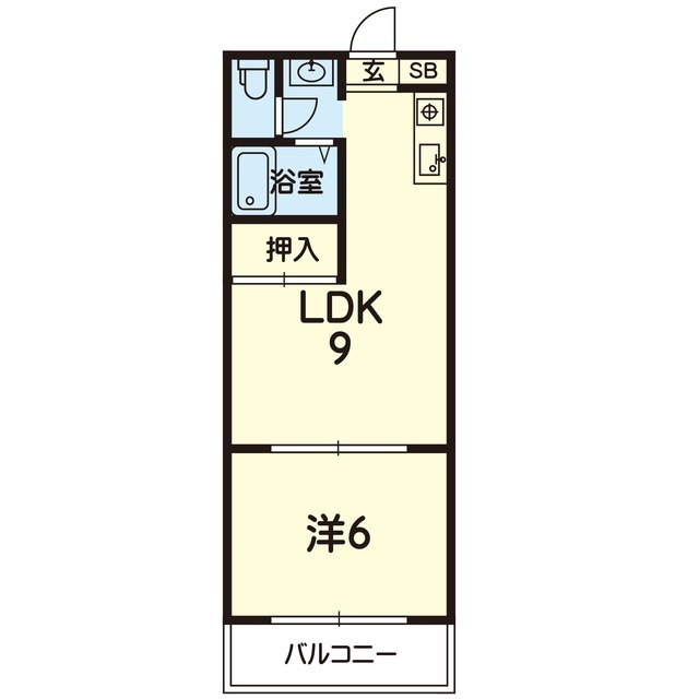 ポエム50の間取り