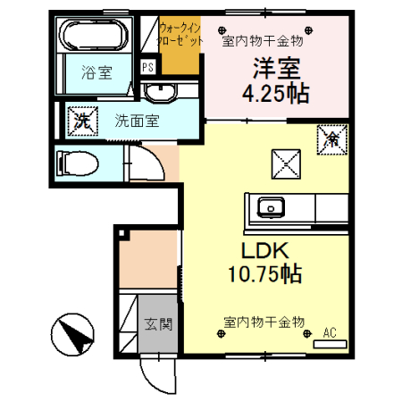 キルシュバウムの間取り