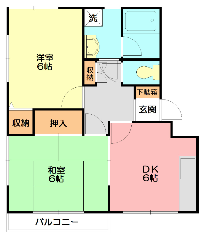 ガーデンハウス元町の間取り