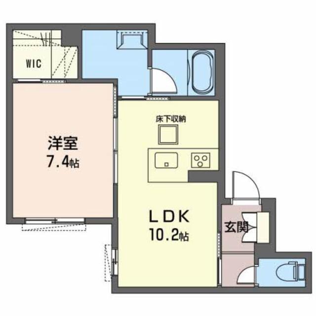 クオリスタ奈良の間取り