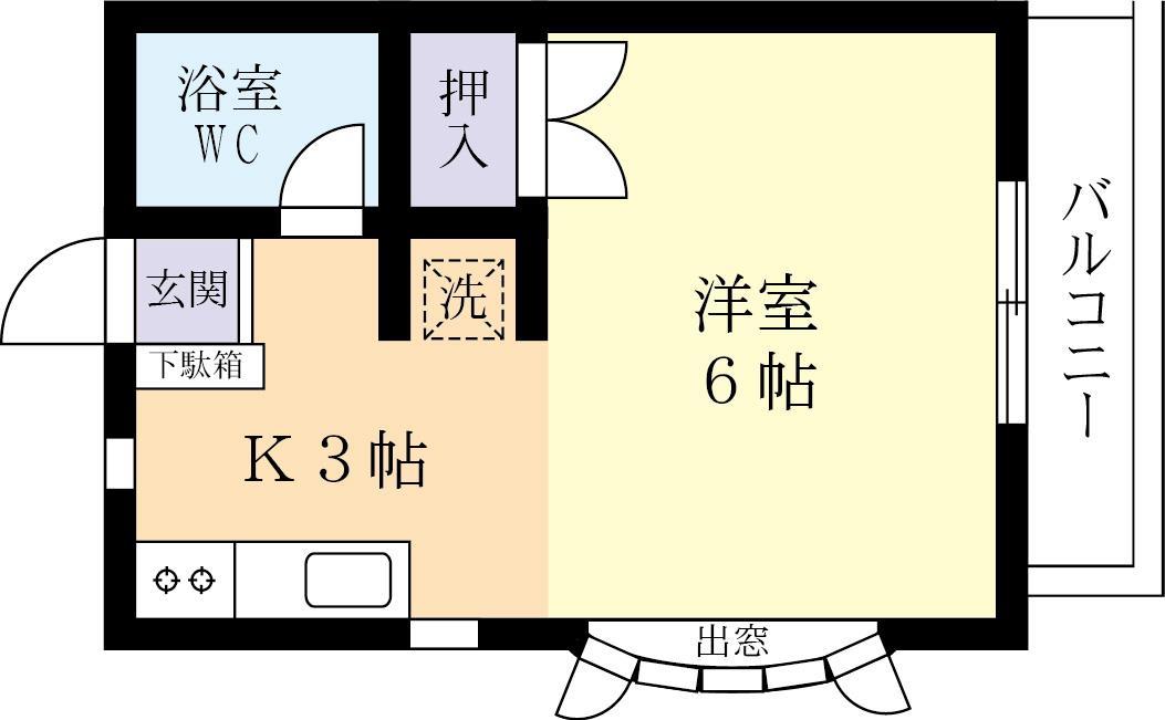 プロムナードの間取り