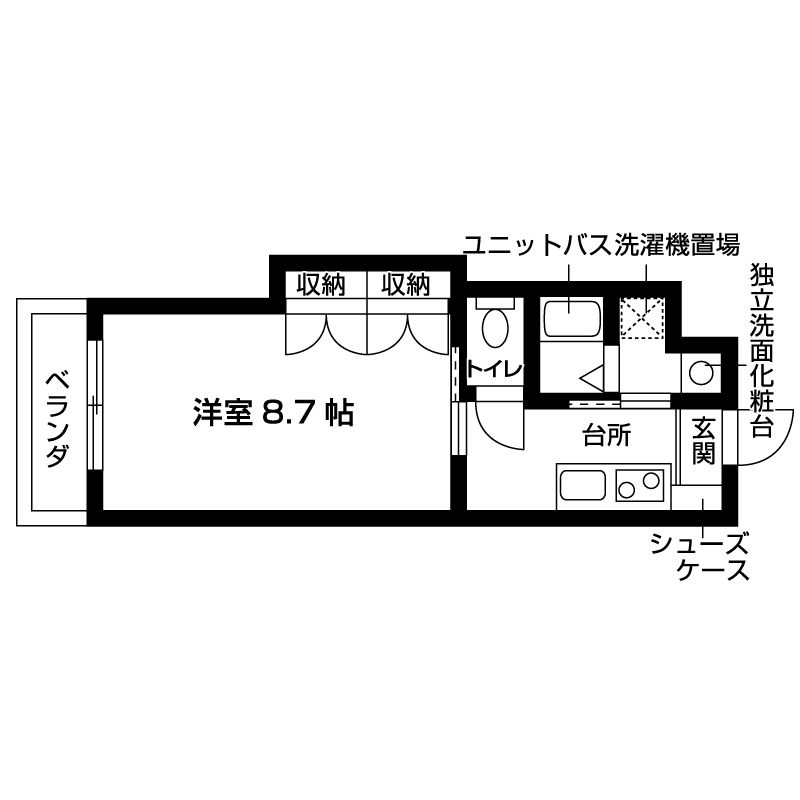 サンシャイン本山の間取り