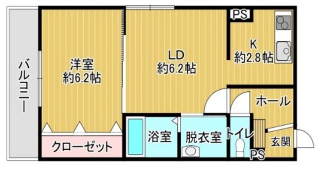 フィアスコート南向陽町の間取り