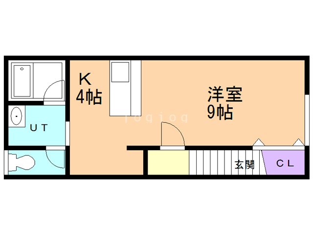 花園３丁目２４－１７ＡＰの間取り