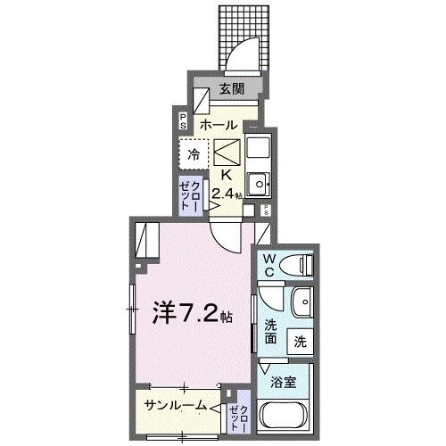 ＹＳ　ＢＡＳＥ　三つの木の間取り