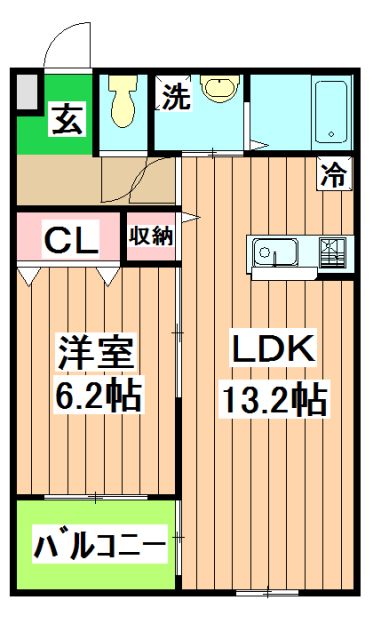 ＷＥＳＴ　ＶＡＬＬＥＹ　ＫＹＯＴＯ馬堀の間取り