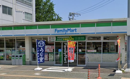 コンビニ　ファミリーマート名古屋浅間町店（コンビニ）まで485m