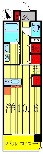 【柏市若柴のマンションの間取り】