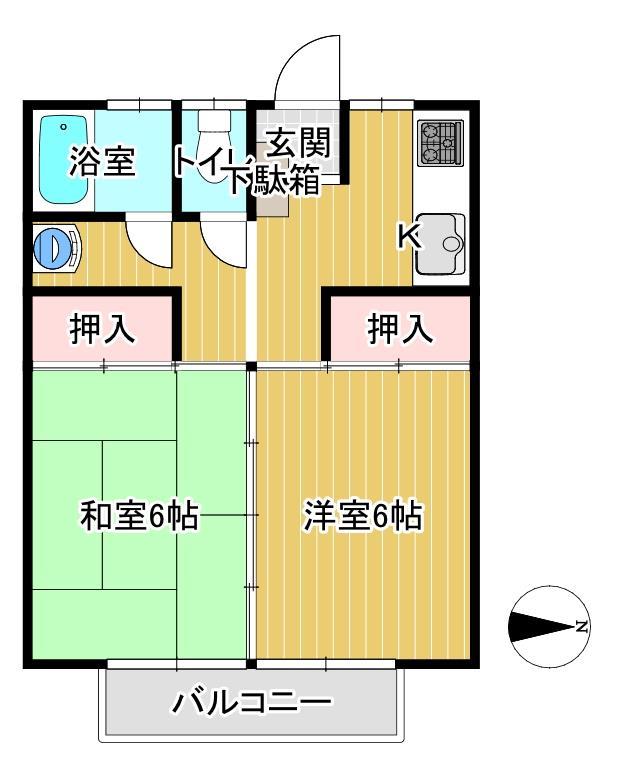 タカエビレッジの間取り