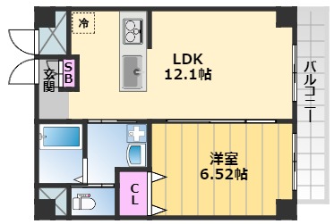 SHRIKE21新館（シュライク21新館）の間取り