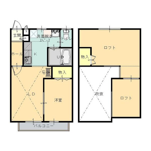 クリアスタイル佐野の間取り