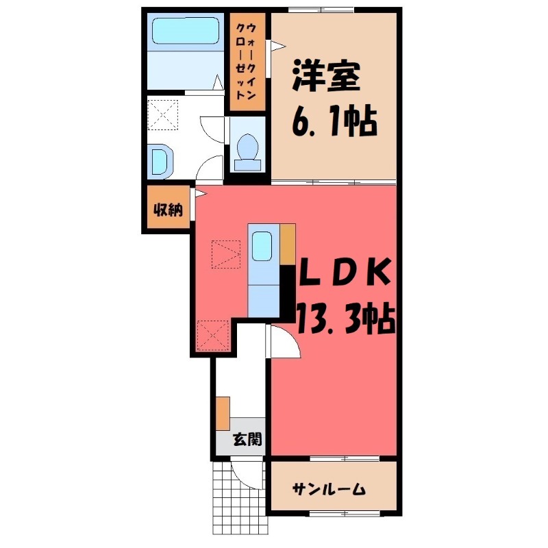 ル・シエルの間取り