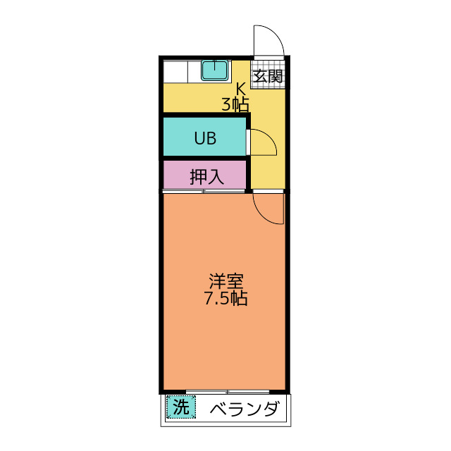 シャトルジュンの間取り