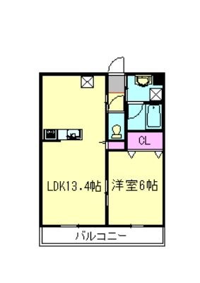 ふじみ野市旭のマンションの間取り