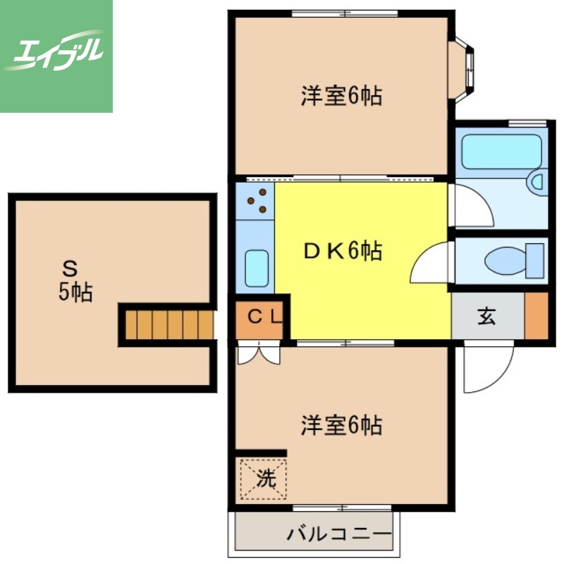 ベルメゾンの間取り