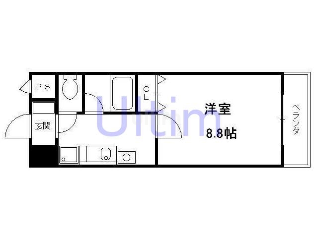 ザブセナ稲荷新道の間取り