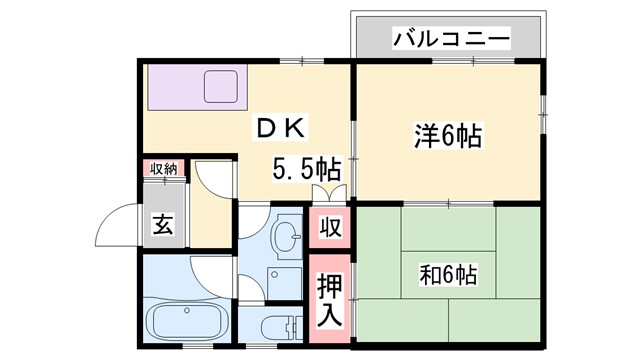 パンプキンハウスの間取り