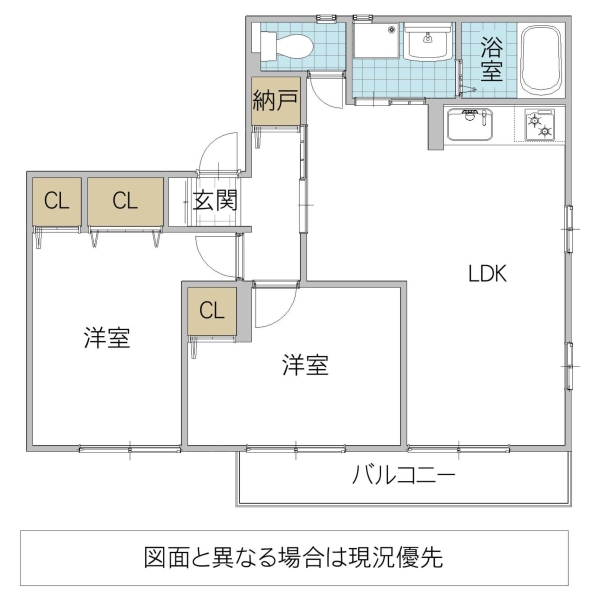 Victory21 A棟の間取り