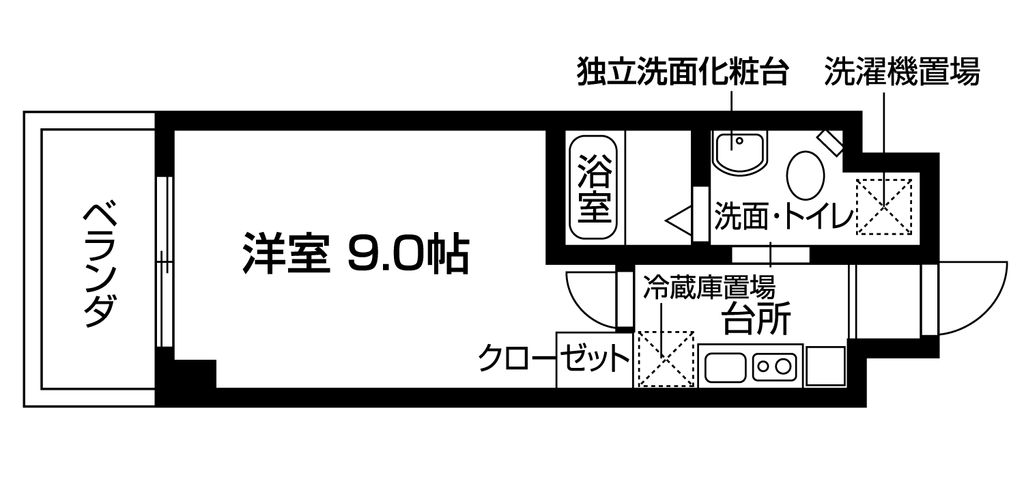 リリエンベルグはるひ野の間取り