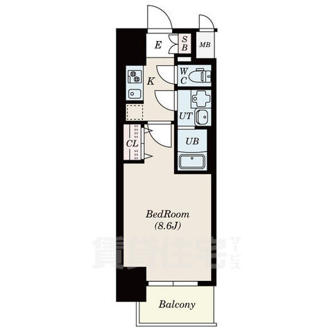 S-RESIDENCE金山Westの間取り