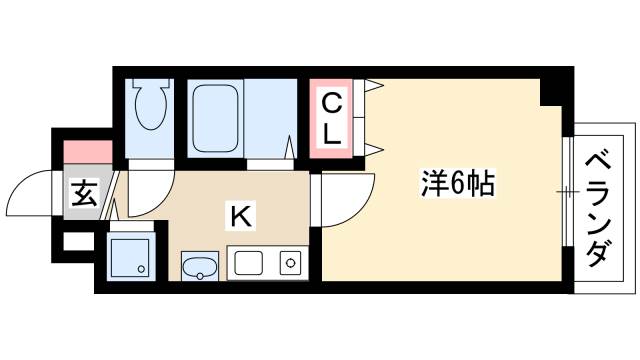 プレサンス桜通アベニューの間取り