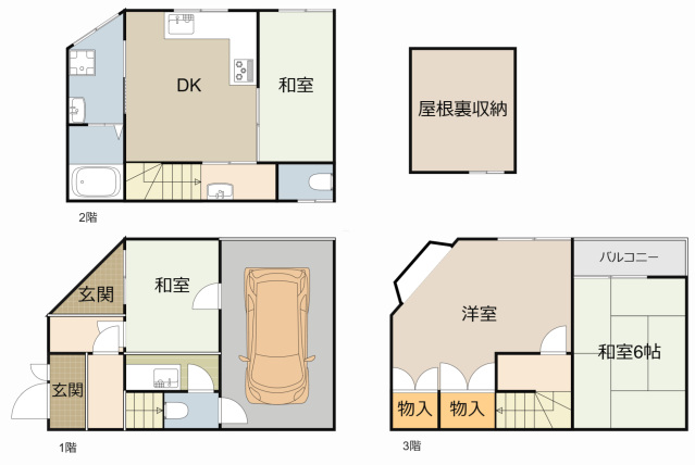 【門真市石原町のその他の間取り】