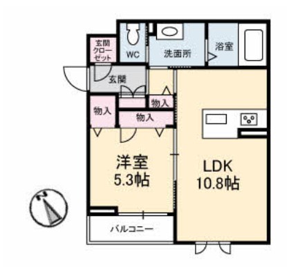 サンテラス丹那の間取り