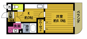 ウエストコート中ノ原IIの間取り