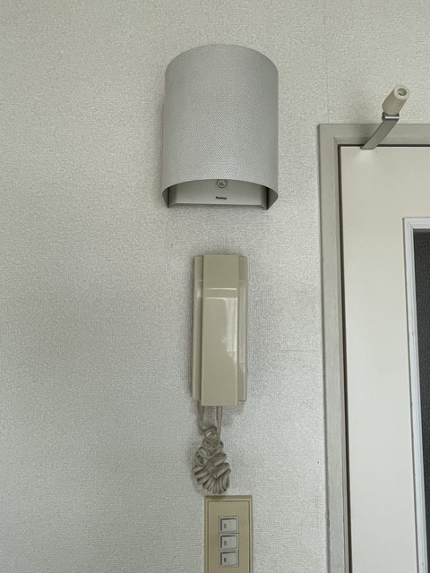 セキュリティ　来客時に便利なインターホン☆