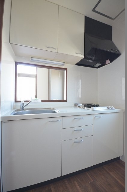 キッチン　同物件、別号室のものです。
