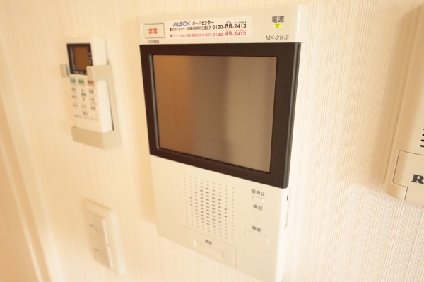 セキュリティ　TVモニター付きで来客対応も安心♪