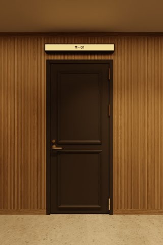 その他設備　※防音扉のイメージパースです