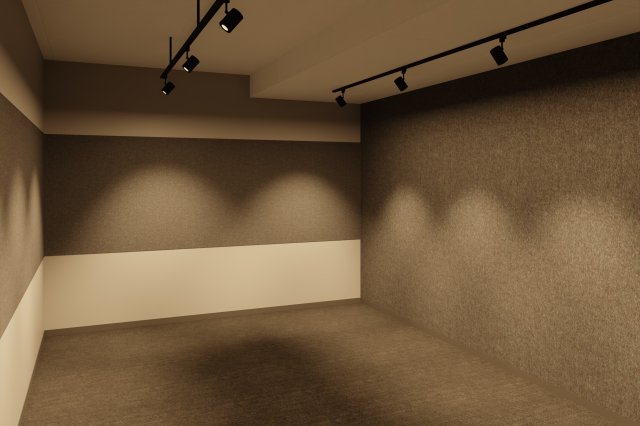 居室・リビング　※防音室のイメージパースです