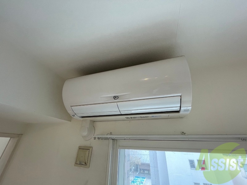 その他設備　エアコンが設置してありますので、寒暖対策もばっちり。