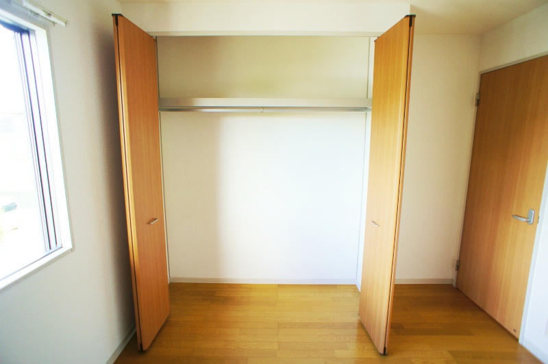収納　たっぷりとした収納スペースです
