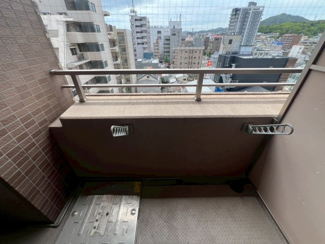 バルコニー　落ち着いた時間を過ごせるバルコニーです